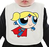 Super Bubbles ネクタイを有する有機ビブ Medium