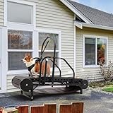 大型犬&中型犬用犬用トレッドミル 屋内&屋外&健康用犬用スラットミル タイマー付き犬用ランニングマシン 犬用トレーニング 最大350ポンド