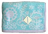 日繊商工 TROUSSEAU サラシャ バスタオル ブルー QGS-12002