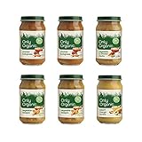 オーガニックベビーフード（離乳食）ニュージーランド産 離乳後期（９か月頃～）バラエティーセット１７０ｇ×３種６ビンセット（正規輸入品）【納品書なし】