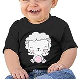 かわいい 羊の漫画子供服 ベビーTシャツ 半袖 男の子 女の子 クルーネック カジュアル