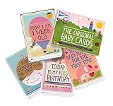 Milestone Baby Cards Gift Set -first Smile, First Steps, First Words & 25 Other Magical Baby Moments