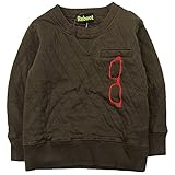 《秋冬春対応》 Reboot(リブート) 裏毛メガネPtトレーナー 100cm/Ka NO.AH-1691609