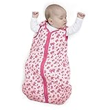 Baby Deedee Sleep Nest Baby Sleeping Bag, Happy Butterflies, Small, 0-6 Months　ベビーブランケット　ピンク