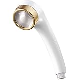 アラミック (Arromic) シャワーヘッド サロンスタイルシャワー スキンケア 増圧 節水 最大50% ホワイト 日本製 SSK-24N