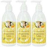 海外直送品Earth Mama Angel Baby Angel Baby Lotion, 8 OZ (Pack of 3)