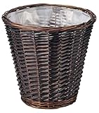 ちどり産業 鉢カバー・ポットカバー 28cm 40-82 ブラウン