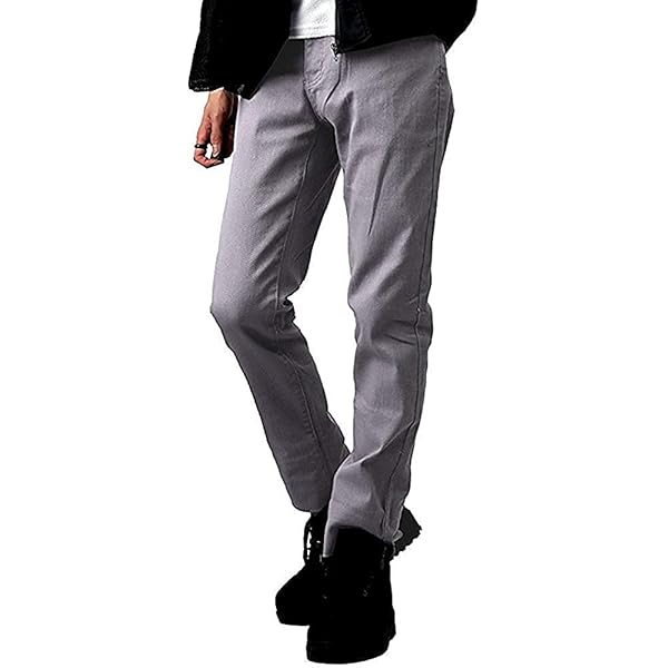 Amazon | [SWANUNION] メンズ スキニーパンツ ストレッチパンツ