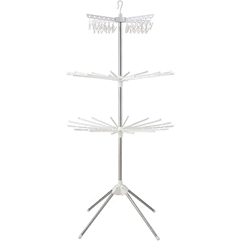 天馬 PORISH 組立式スタンド物干し パラソル型3段 PS-10K 811000358