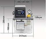 Auto Electronic Lubrication Pump 2L CNC Digital Timer 220v