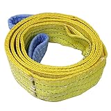 スリングベルト 幅75mm 使用荷重3t ベルトスリング 繊維ベルト 吊りベルト クレーンベルト 帯ベルト 吊り上げ 作業用 屋外 建設機械 船舶 運搬作業 ポリエステル素材 土木 農林業 造船 (3