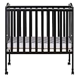 Dream On Me 2 in 1 Lightweight Folding Portable Stationary Side Crib [並行輸入品]