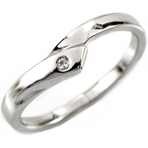 Amazon | pt900マーキスカット天然ダイヤモンド0.10～0.15ct