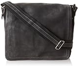 David King & Co 6153B Full Flap Messenger - Black