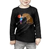 犬のお気に入りのお子様 子供服 春秋 長袖 Tシャツ トレーナー 丸い襟 キッズ 男の子 女の子 ベビー おしゃれ カジュアル ファッション 可愛い