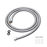 anti-kink 79 inche ( 2 m )交換用シャワーホースステンレススチール、クロム – Betterライフスタイル