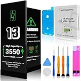 GOLDWANGWANGのiPhone 13 対応バッテリー｜大容量3550mAh｜A2482/A2631/A2633/A2634/A2635対応 0サイクル｜PSE・CE・RoHS・FCC認証取得｜修理工具セット付き