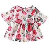 ベビーガールのドレスの6か月-3歳夏フラワーウェディングプリンセスびのパーティードレス