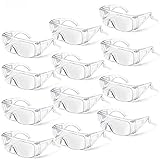 [HF SAFETY] ゴーグル 保護メガネ 花粉症ゴーグル 透明 軽量 曇り止め オーバーグラス 防塵マスク アイガード 作業用 安全ゴーグル