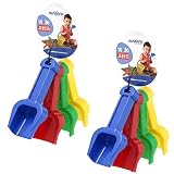 Miniland Baby Shovels 5.25 Set of 4 Assorted Colors - 2 Pack - 8 Baby Shovels Total [並行輸入品]