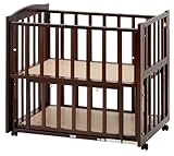 ヤマサキ ツーオープンミニベッド b-side min(ビーサイド ミニ)/ダークブラウン