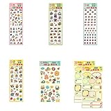 MAMA SOLUTION（ママソリューション） 育児シール全6種セット　行事・記念日・表情・デコ・ふきだし・フォトデコ＋おまけでふきだしをもう一枚