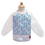 (ニニータ)ninita　お食事エプロン 長袖エプロン/A.ヘリンボン