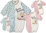 (ベアボックス)Bear Box 2015 綿100% ベアーズ ベーカリー コンビドレス カバーオール ロンパース 50-60cm サックス