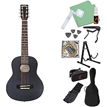 アコースティックミニギター 6弦 ナチュラルウッド アコースティック