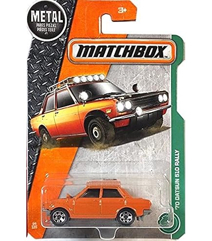 Amazon | Matchbox '70 ダットサン 510 ラリー コレクターズ