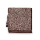 GUND Melange Face Towel, Beary Brown, 12'' By 12'' by GUND