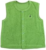 アンナニコラ 厚手パイル ベストA 60~70cm グリーン I-92793 A38 日本製