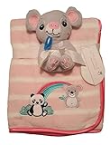 Little Palz Two PieceブランケットセットコアラBuddyピンク新生児赤ちゃん毛布