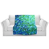 ブランケットウルトラソフトFuzzy 4サイズ！DIANOCHEデザインからby Julia Di SanoホームDecor Unique Designer芸術的スタイリッシュな寝室アイデアCouch