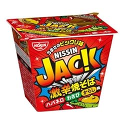 日清 「激辛焼そばJACK ハバネロわさびからし味」1箱(12入)