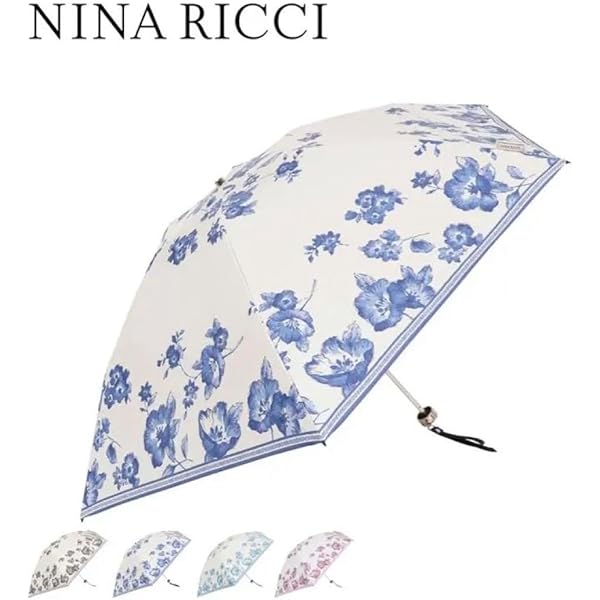 タイムセールNINA RICCI晴雨兼用日傘 サマーシールドLII 軽量 新品 新作/東レサマーシールド生地/遮熱/7本骨軽量/2段スライド