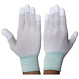 ウインセス 【ぴったりフィット ／ PU指先コート編手袋】 （10双） (S)