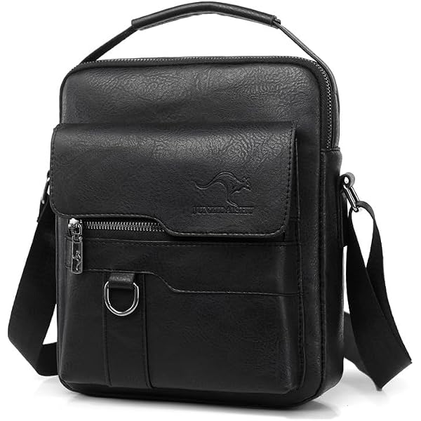 Amazon | [コンタクトズ] メンズ ショルダーバッグ 牛革 ハンドバッグ 
