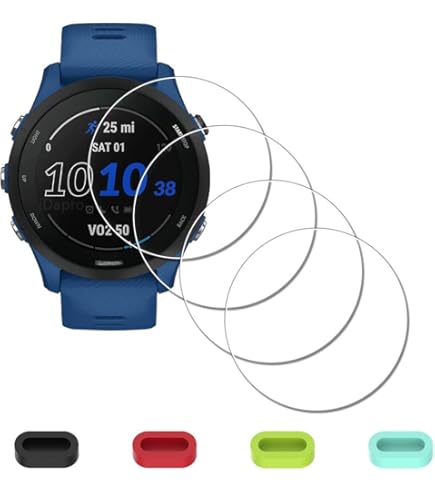 Screen Protector Amazon Garmin 4s Forerunner 55 Suoman 4-Pack For