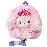 ぼんぼんりぼん ベビー 女の子用 サイドポケット付き迷子リュック(迷子防止兼用リュック)