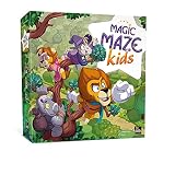 Sit Down!Magic Maze - リアルタイムゲームプレイ、タイマーが切れる前に4人のキャラクターをモールで動かす - 協力的。みんな違う力を持っている、1-8人プレーヤー、15分、対象年齢8歳以上、ミディアム