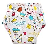KESOTO 赤ちゃん　トイレトレーニングパンツ おむつ トイレ 布おむつ 防水トレーニングパンツ コットン 6層 全6種類　 - 誕生日会, 100cm