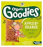 Organix Goodies Organic Apple & Orange Soft Oaty Bars 6 x 30g (Pack of 2) - Organixは、有機りんご＆オレンジソフトOa