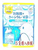 おやつにサプリＺＺＯ．乳酸菌プラスCaプラスVD40粒.5袋セット