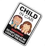 セーフティ反射ステッカー 赤ちゃん BABY IN CAR (C)