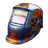 自動遮光溶接面 溶接面 遮光面 溶接マスク 高感度 遮光速度 1/25000秒 TIG/MIG/MAG対応 ソーラー電池採用 アーク対応 6番