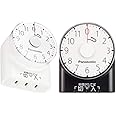 パナソニック(Panasonic) ダイヤルタイマー(11時間形) WH3101WP & ダイヤルタイマー 11時間形・コンセント直結式 ブラック WH3101BP【セット買い】