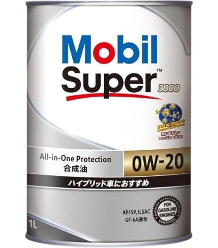 Amazon | モービル(Mobil) エンジンオイル 1 0W-20 SP GF-6A 合成油 1L