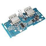 ILS - 3.7V To 5V 1A 2A Boost Module DIY Power Bank Mainboard Circuit Board Built In 18650 Lithium Ba