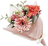 丸和貿易 造花 ポンヌフブーケ ラスパイユ ストロベリー 400797101